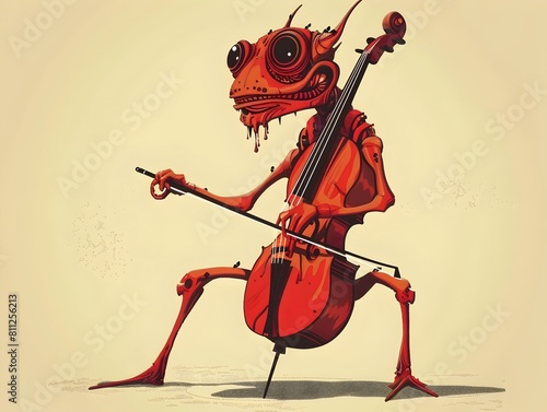 Twisted Melodies A Deformed Creatures Musical Instruction in a Surreal Realm photo