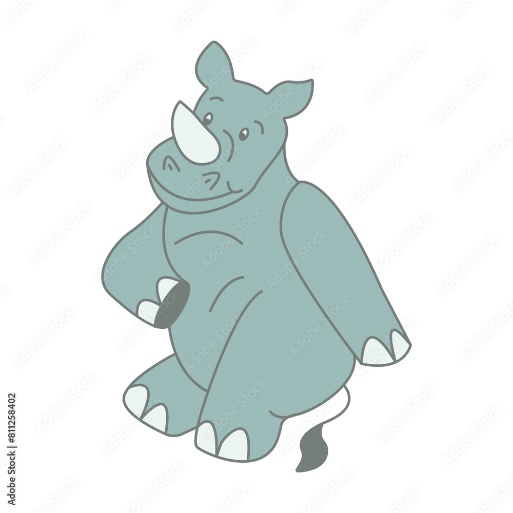 RHINOCEROS ILLUSTRATION