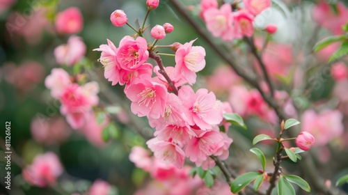 Wallpaper Mural Nature s Beauty Lovely Pink Blooms Torontodigital.ca