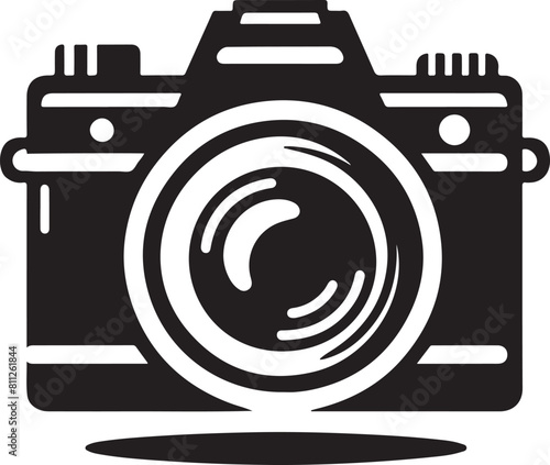 camera with a lens