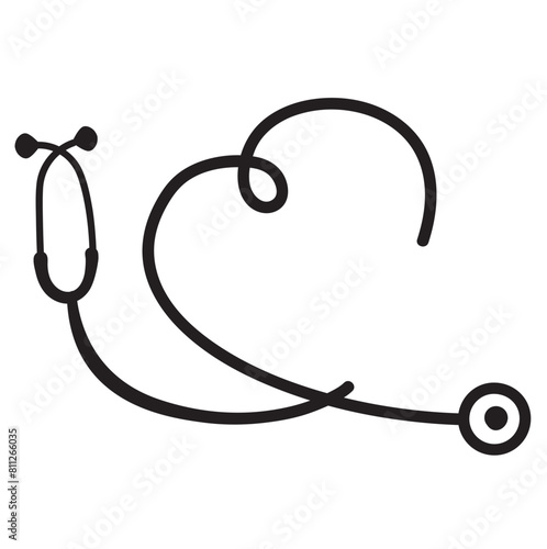 Cardiac Stethoscope SVG, Doctor Svg, Nurse SVG, Essential Worker Svg,