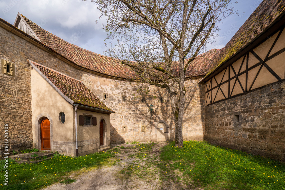 Spital Gate view in Rothenburg ob der TauberCity of Germany Spital Gate view in Rothenburg ob der TauberCity of Germany