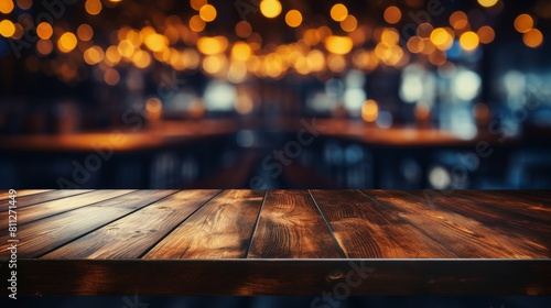 Row of Bar Stools Next to Bar