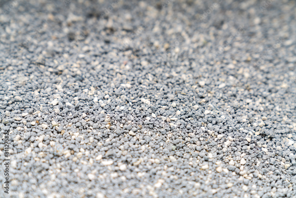 Cat litter granules close up. The texture of granular toilet filler. Cat litter in granules box. active carbon. texture pattern. Clean Cat litter in a litter tray. Background of white bentonite fresh Cat litter granules close up. The texture of granular toilet filler. Cat litter in granules box. active carbon. texture pattern. Clean Cat litter in a litter tray. Background of white bentonite fresh