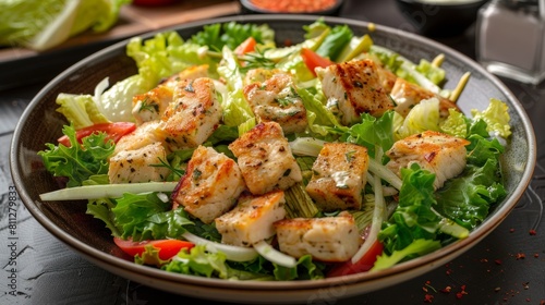 American cuisine. Caesar salad is a classic. 