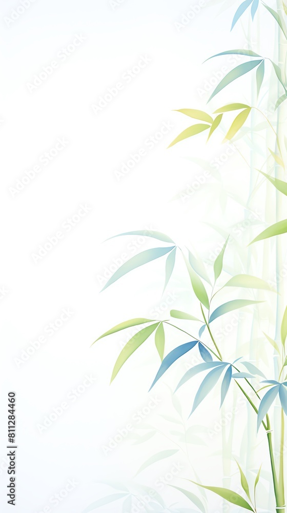 Imagine a digital representation of a bamboo frame at a dramatic angle, each segment meticulously detailed to capture the essence of nature Use CG 3D techniques to bring depth and realism to the compo Imagine a digital representation of a bamboo frame at a dramatic angle, each segment meticulously detailed to capture the essence of nature Use CG 3D techniques to bring depth and realism to the compo