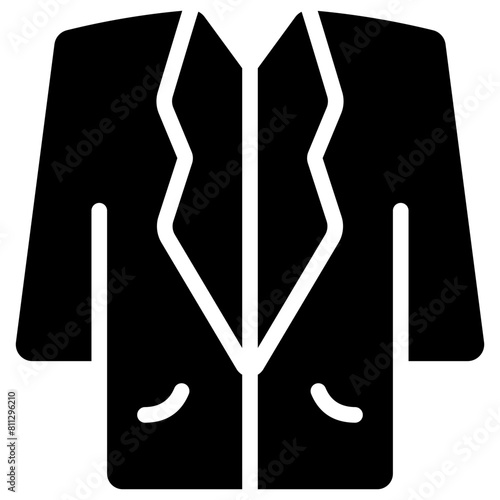 blazer solid icon