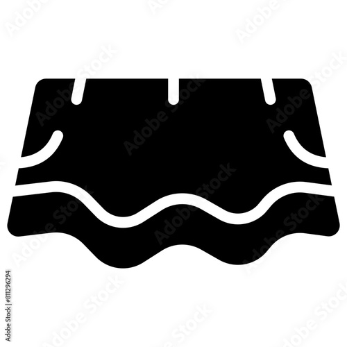 underpants solid icon