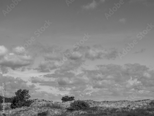 Die insel Ameland in den Niederlanden
