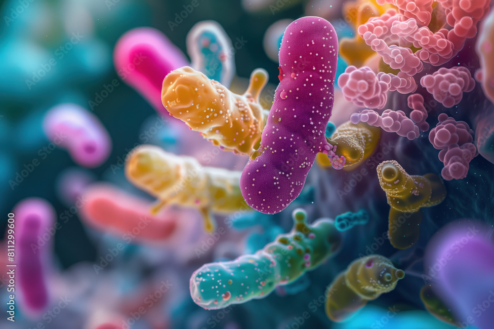 Gems, Bacteria and Viruses Under Microscope, Generative AI Gems, Bacteria and Viruses Under Microscope, Generative AI