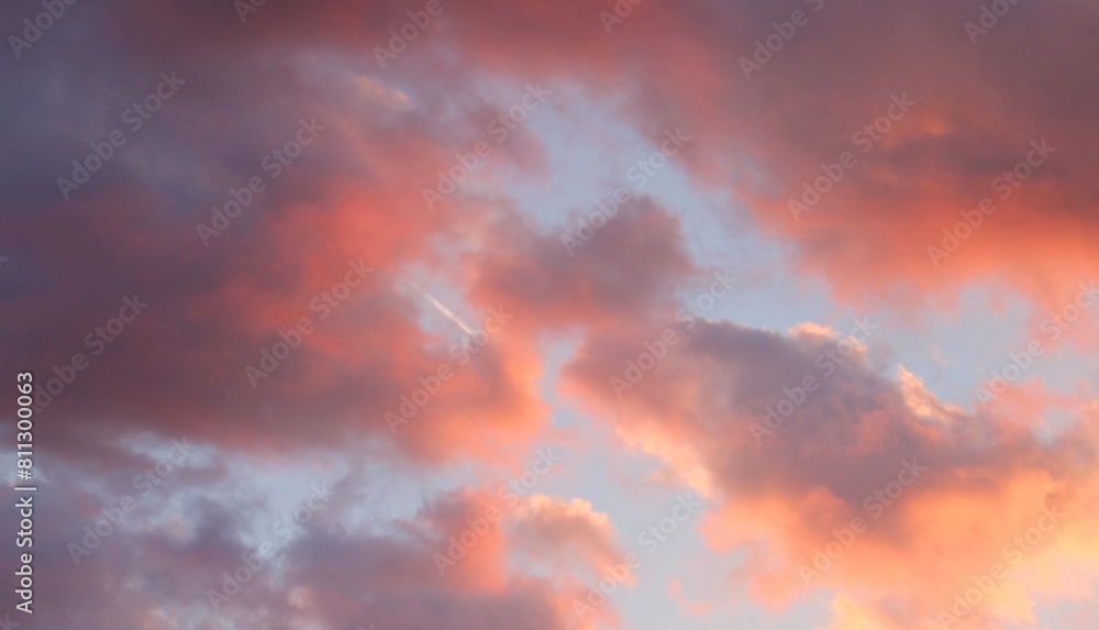 Evening sky at twilight Evening sky at twilight