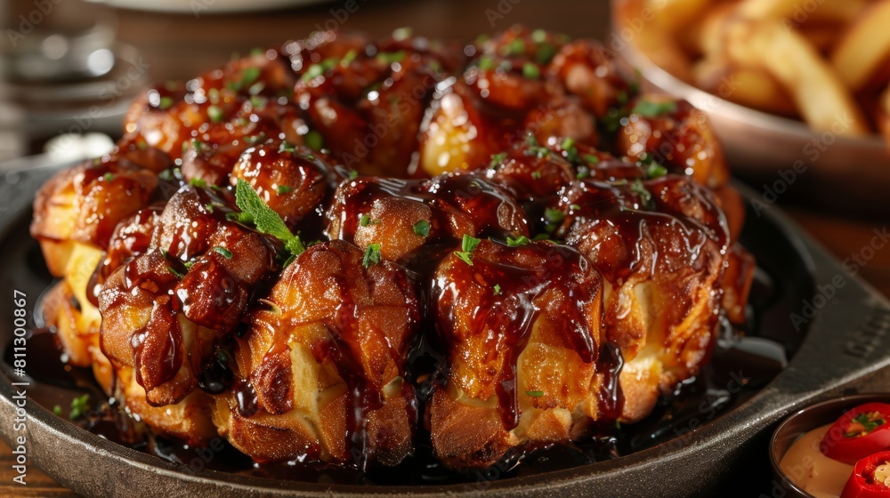 American cuisine. Monkey bread. American cuisine. Monkey bread.