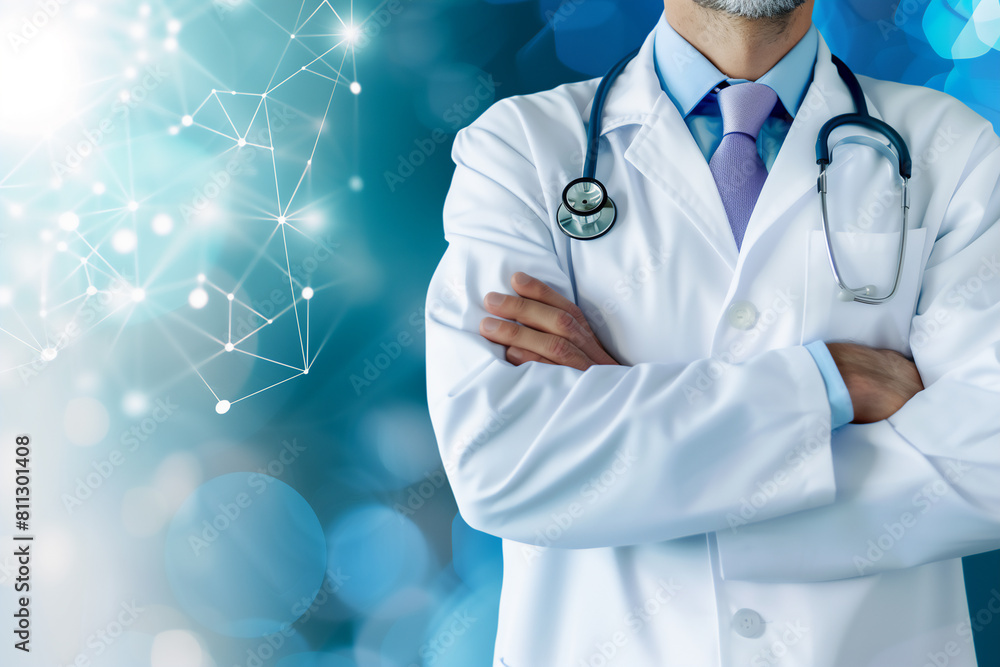 closeup doctor suit medical science future tech technology closeup doctor suit medical science future tech technology