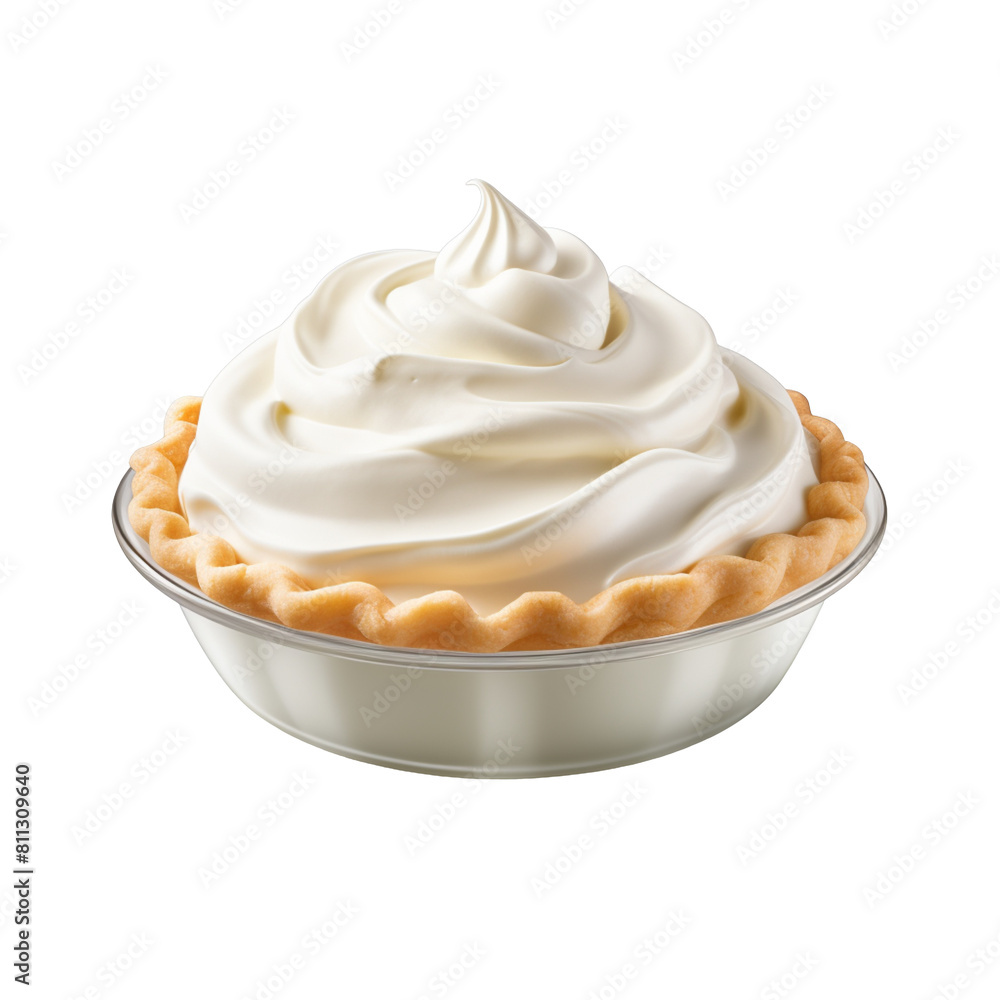 pie cream isolated on transparent background pie cream isolated on transparent background