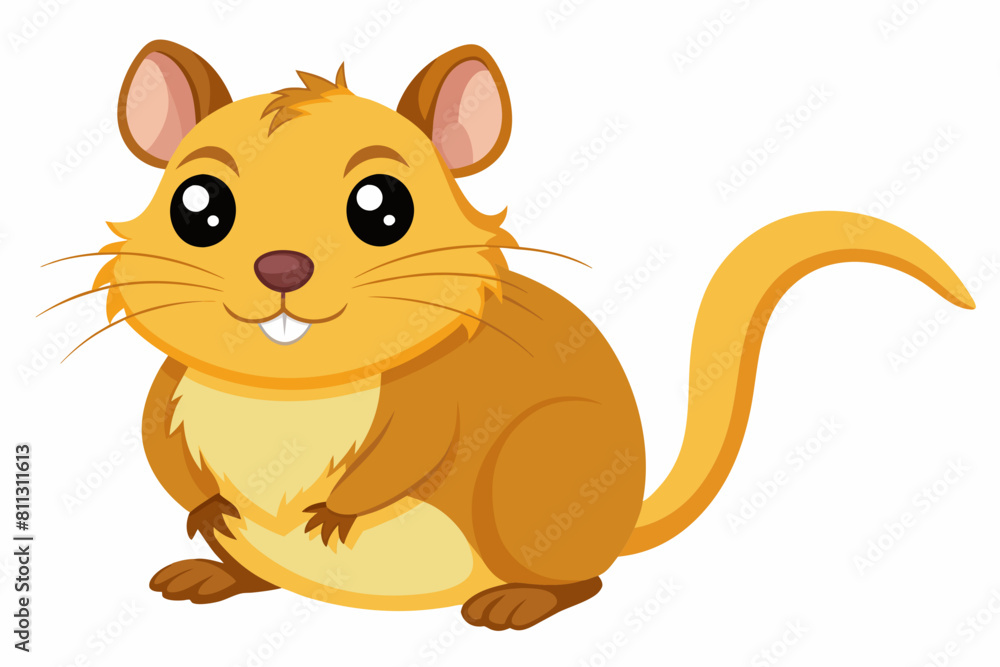 gerbil cartoon vector illustration gerbil cartoon vector illustration