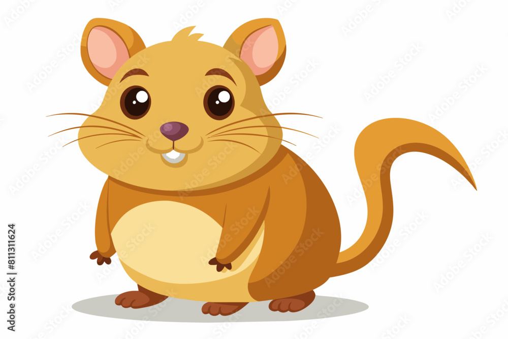 gerbil cartoon vector illustration gerbil cartoon vector illustration