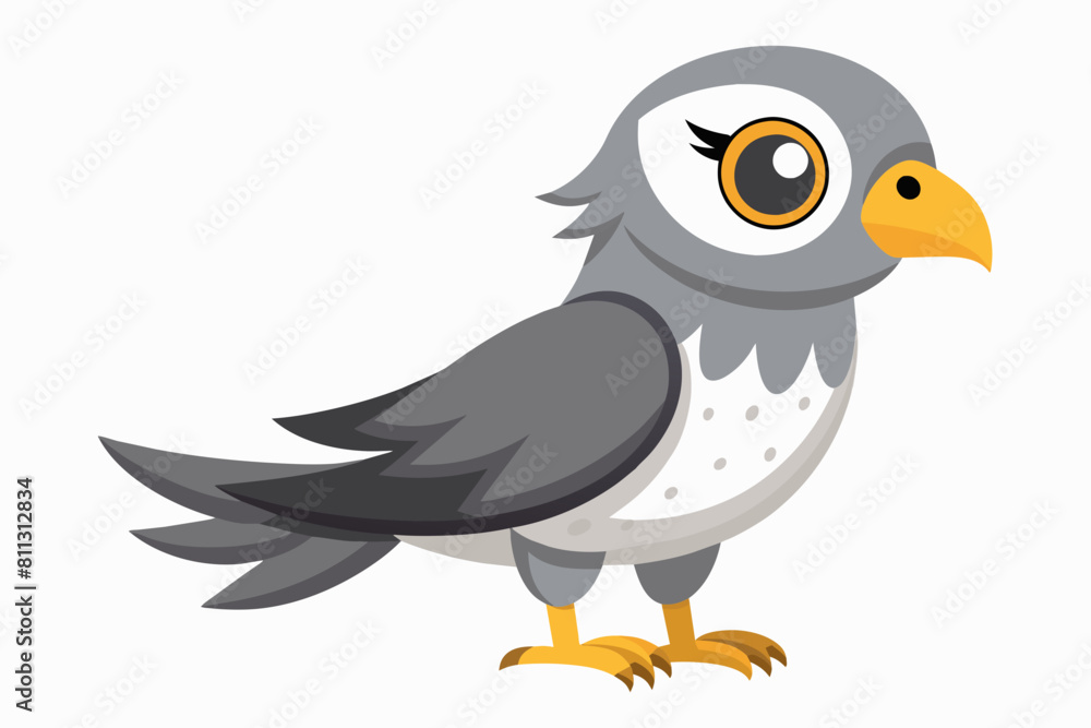 goshawk cartoon vector illustration goshawk cartoon vector illustration