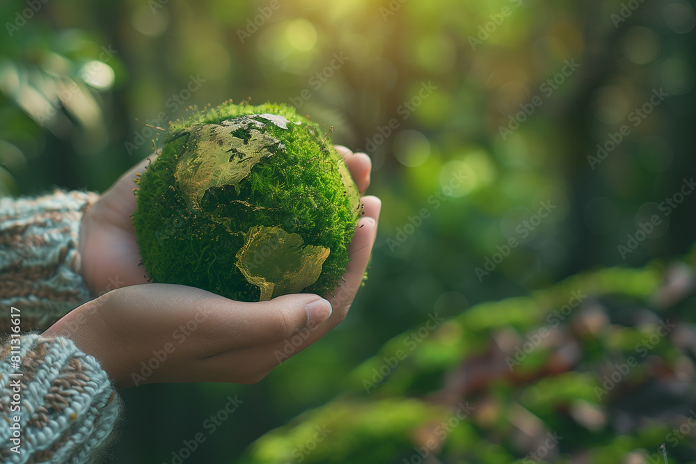 Co2 and water droplet hanging from the edge of a green leaf Co2 and water droplet hanging from the edge of a green leaf
