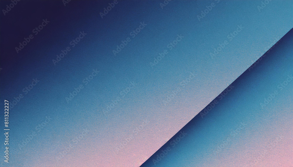 Dark blue gradient with noise texture for design, decor, wallpaper and backgrounds. Empty space for text. Generated by AI