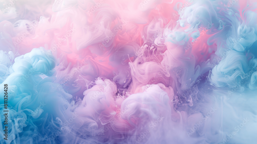 Dreamy Candy Floss Background Dreamy Candy Floss Background