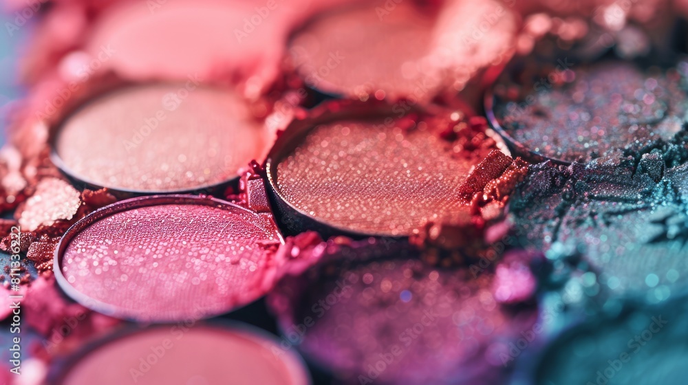 Palettes of eyeshadow and blush AI Palettes of eyeshadow and blush AI