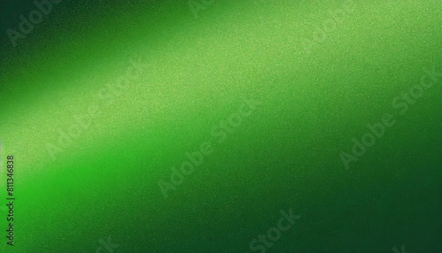 Green gradient with noise texture for design, decor, wallpaper and backgrounds. Empty space for text. Generated by AI