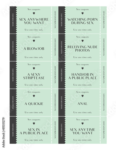 Sex coupons, Naughty gift, Naughty coupons, Sex coupons for him, Anniversary gift, Sex coupon book, Coupon Book for Him, Naughty Gift