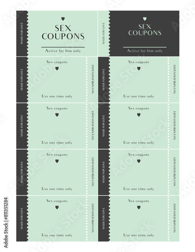 Sex coupons, Naughty gift, Naughty coupons, Sex coupons for him, Anniversary gift, Sex coupon book, Coupon Book for Him, Naughty Gift