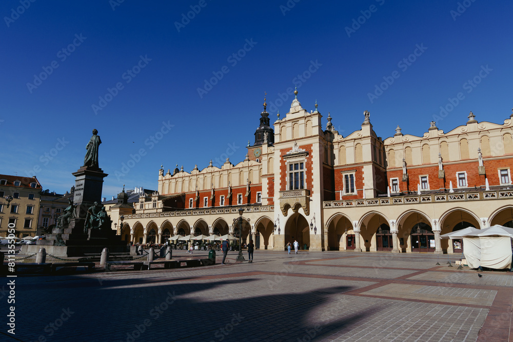 Fototapeta premium Krakow old town square, Poland