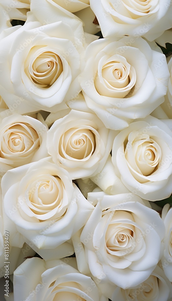 Arrangement of White Roses