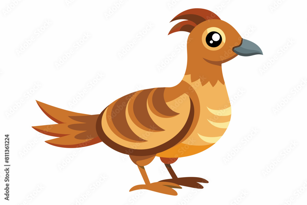 grouse cartoon vector illustration grouse cartoon vector illustration