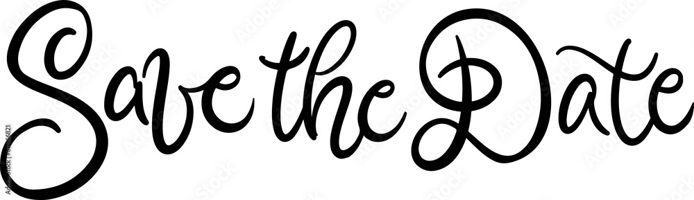 Curly Lettering Save the Date. Copperplate font. Calligraphy script. Vintage Hand written classic elegant typeface. Wedding day. Love couple. Curly Lettering Save the Date. Copperplate font. Calligraphy script. Vintage Hand written classic elegant typeface. Wedding day. Love couple.