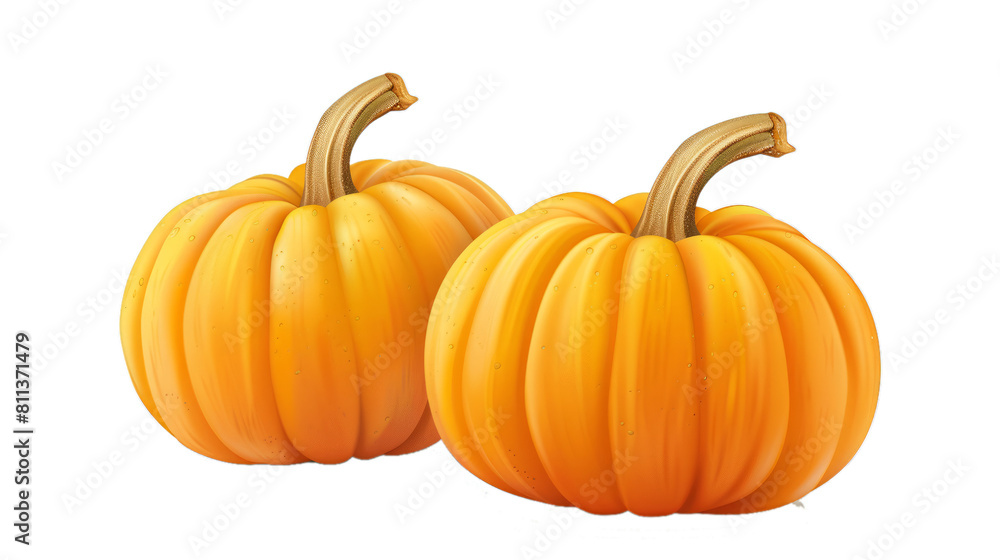 pumpkins isolated on a transparent background pumpkins isolated on a transparent background