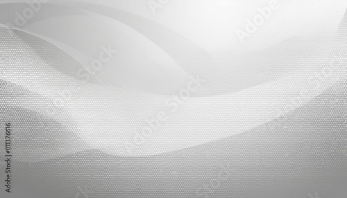 soft and smooth white and grey halftone background banner design