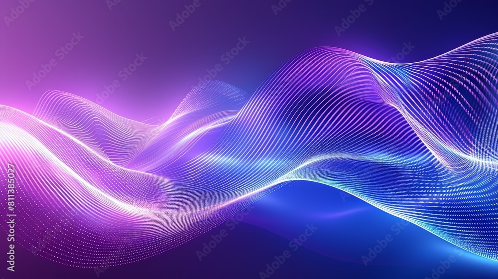 Abstract purple and blue background with wavy lines and a gradient in the style of a futuristic technology concept Abstract digital wallpaper design with high resolution and sharp Abstract purple and blue background with wavy lines and a gradient in the style of a futuristic technology concept Abstract digital wallpaper design with high resolution and sharp