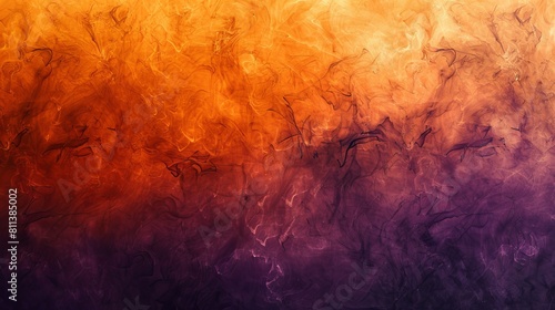 abstract orange and purple textured background, with dark grey and brown color gradient, smoke effect, painted by Caravaggio photo