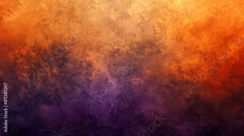 abstract orange and purple textured background  with dark grey and brown color gradient  smoke effect  painted by Caravaggio