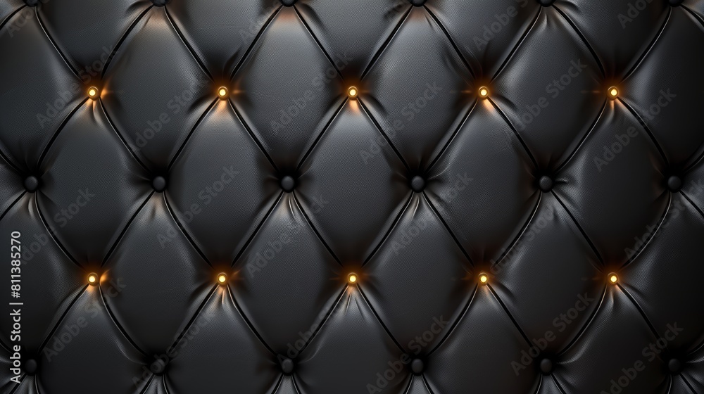 Black leather background with a diamond pattern Black leather background with a diamond pattern