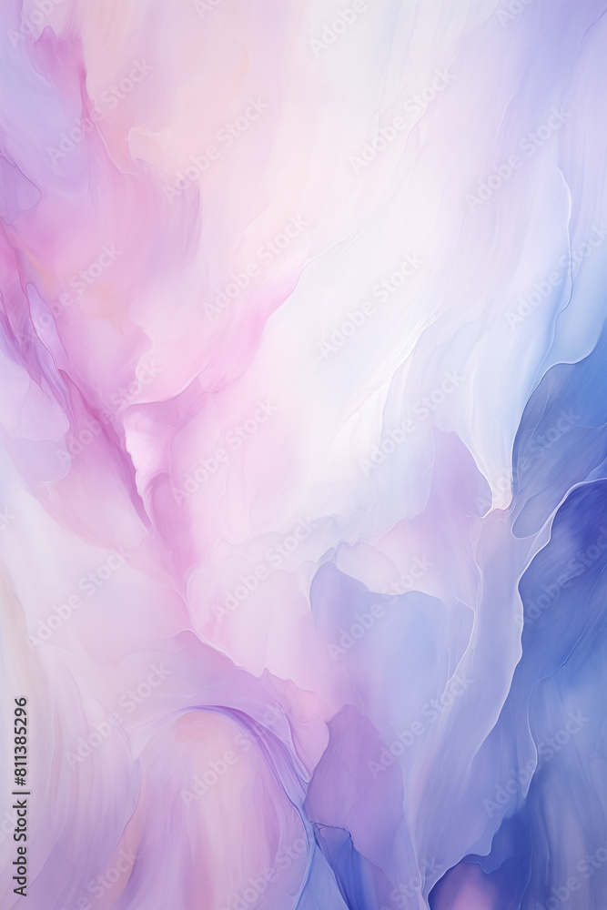 Purple and blue abstract background. Watercolor smooth texture. Generative AI. Purple and blue abstract background. Watercolor smooth texture. Generative AI.