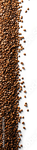 Coffee beans  Bold fragrance  roasted allure  the heart of morning rituals  fueling productivity.