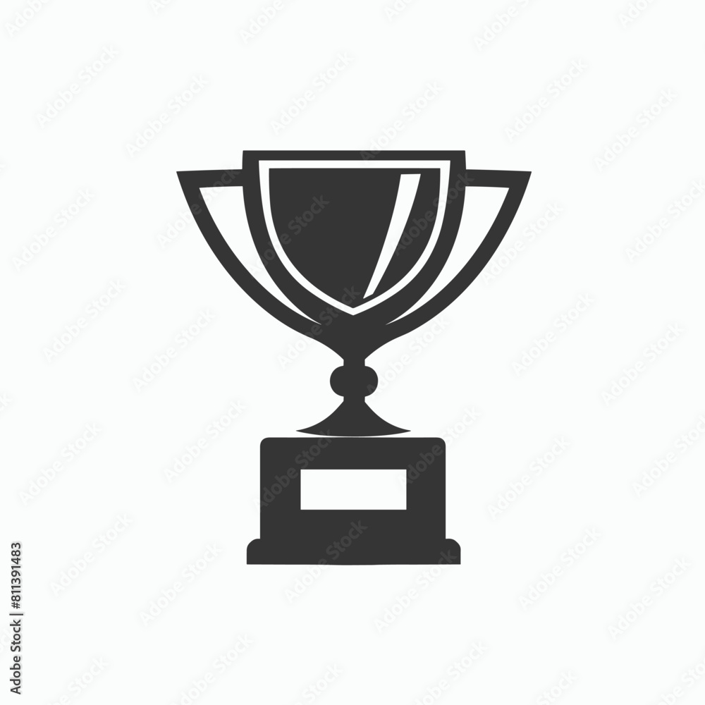 Trophy award icon vector illustration Trophy award icon vector illustration