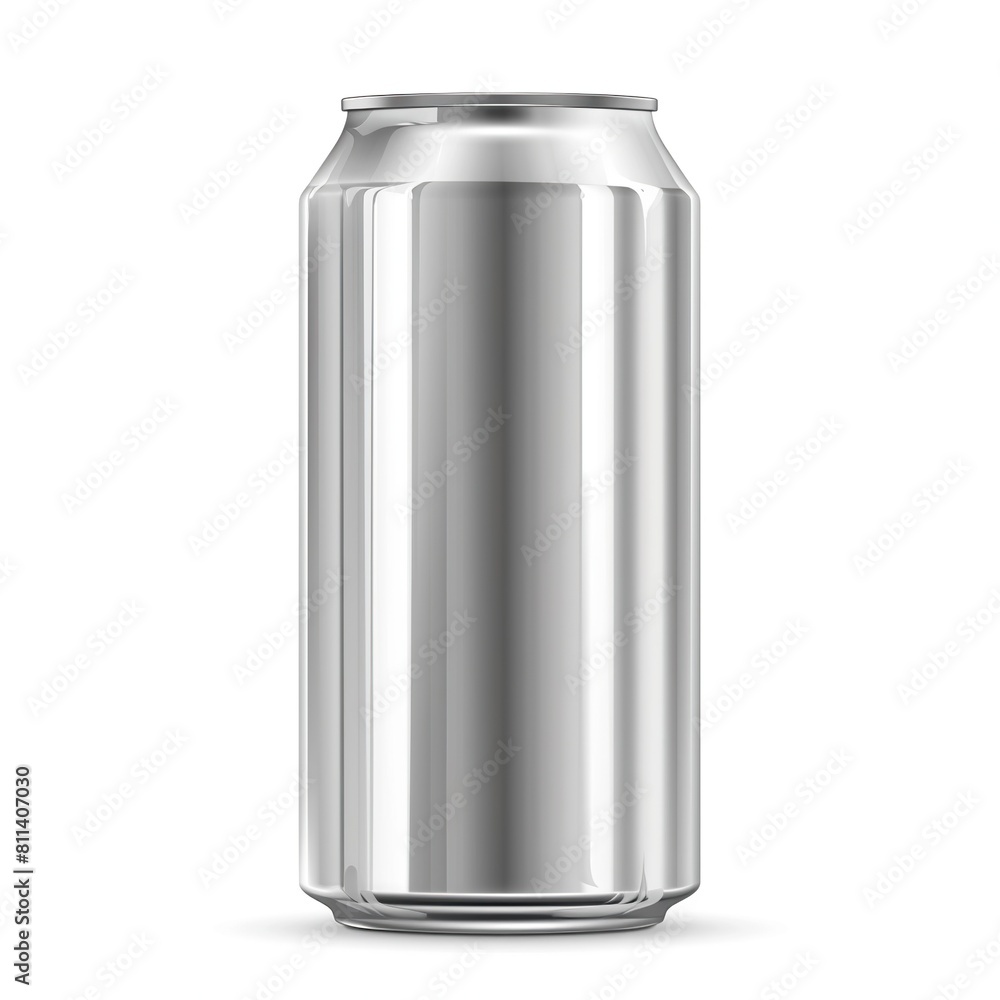 Soda or Beer Can 3D Rendering Displayed on Surface, Grey Background Isolated Soda or Beer Can 3D Rendering Displayed on Surface, Grey Background Isolated
