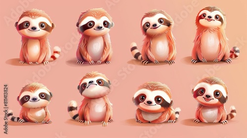 Super cute sloths are here to make your day better. Get your sloth today 