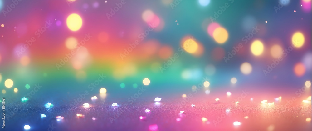 Colorful bokeh lights background Colorful bokeh lights background