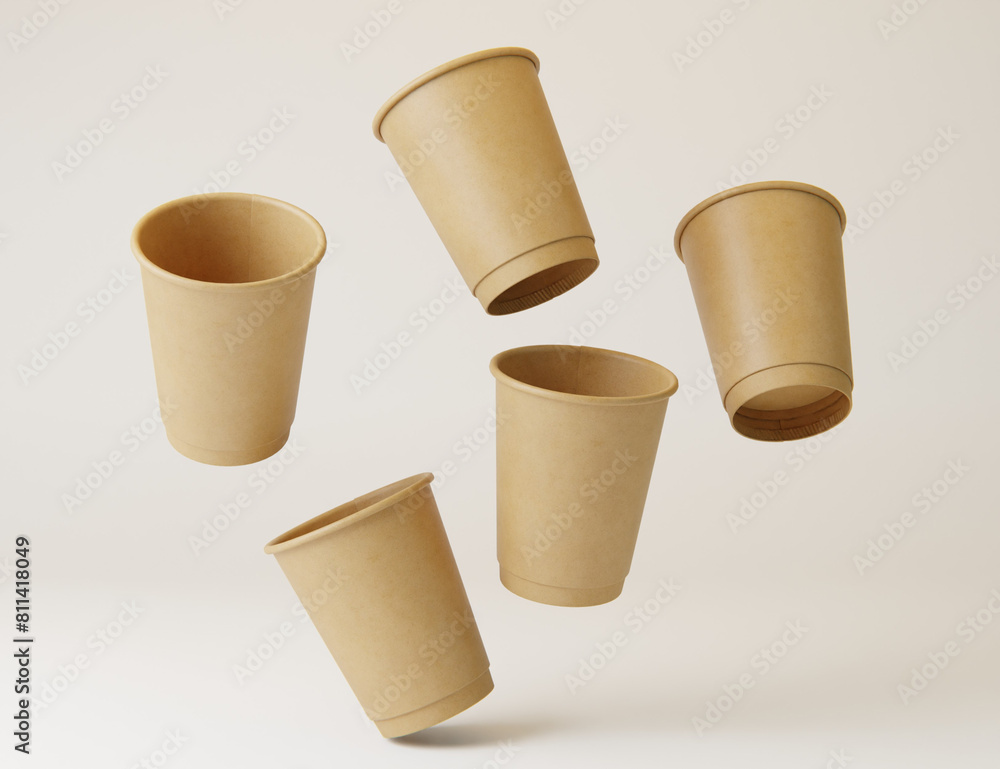 Paper cup mockup Paper cup mockup