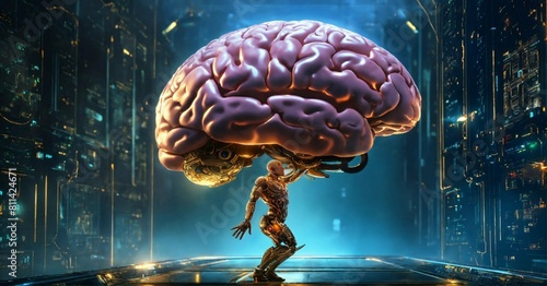 human brain photo