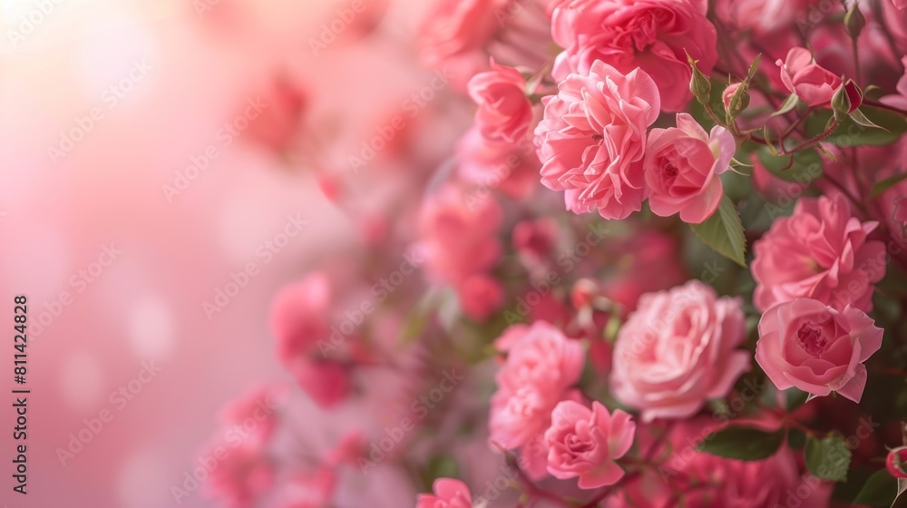 Soft pink gradient. Red Background of Soft Rose flowers and beautiful Pink Background Soft pink gradient. Red Background of Soft Rose flowers and beautiful Pink Background