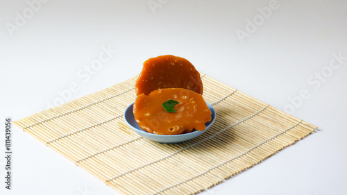 Konstfotografi Organic brown palm sugar or coconut sugar, better known as Java sugar