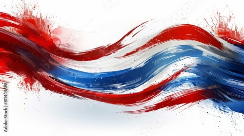 French flag art interpretation