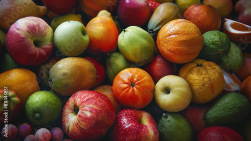 close up many fruit
